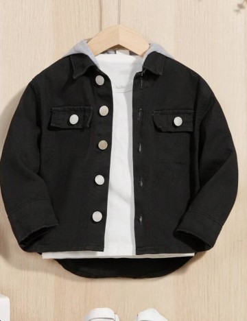 Geacă de blugi Shein, negru