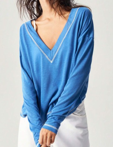 Bluză Shein, albastru