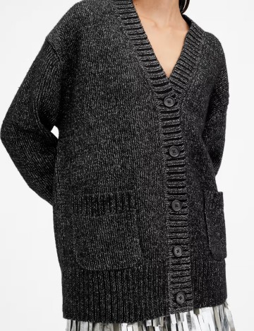 Cardigan Allsaints, negru