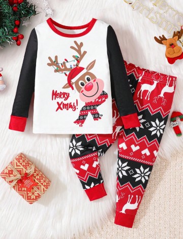 Compleu pijamale Shein, mix culori