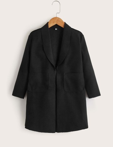 Palton Shein, negru