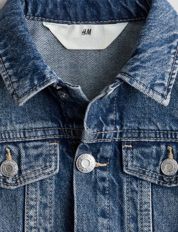 Jachetă De Blugi H&M, albastru