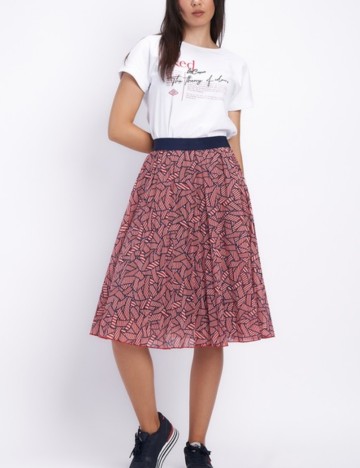 Fustă midi Lee Cooper, mix culori