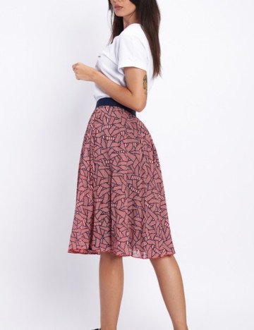 Fustă midi Lee Cooper, mix culori