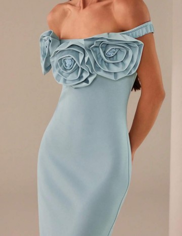 Rochie maxi Shein, albastru