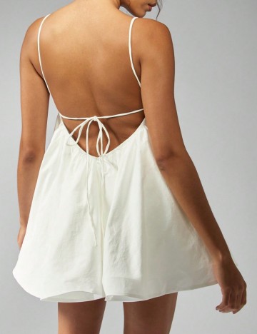 Rochie mini Missguided by Shein, alb