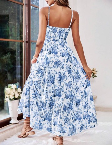 Rochie maxi Shein, mix culori