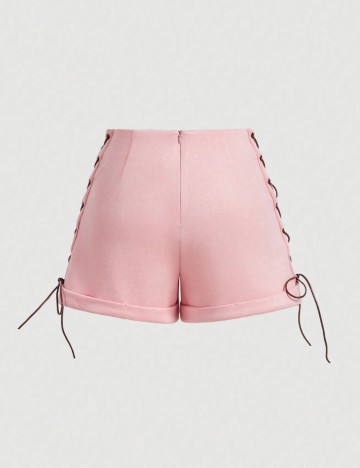 Pantaloni scurți Shein, roz