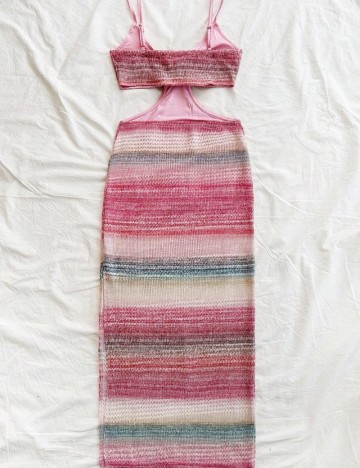 Rochie midi Shein, mix culori