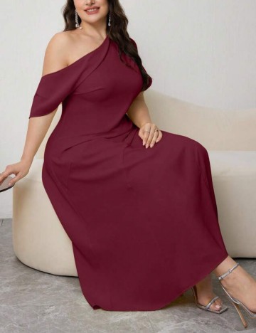 Rochie maxi Shein, vișiniu