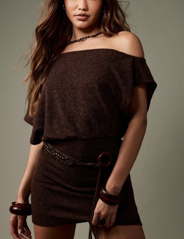 Rochie mini Shein Missguided, maro