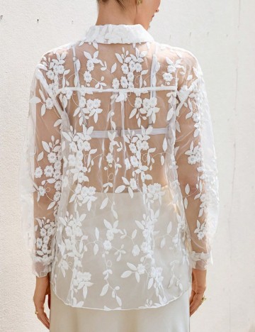 Cămașă Shein, alb