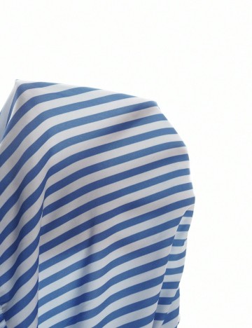 Rochie maxi Shein Curve+, albastru