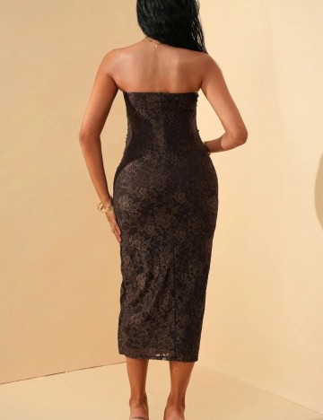 Rochie midi Shein, maro