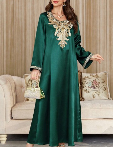 Rochie midi Shein, verde