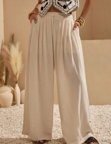 Pantaloni Shein, bej