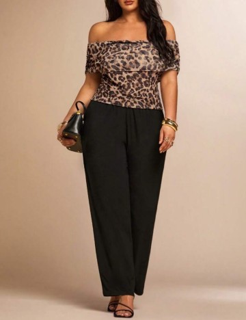 Top Shein Curve+, mix culori