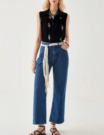 Cămașă cu m&acirc;necă scurtă Shein, mix culori