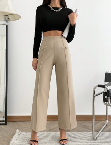 Pantaloni Shein, crem