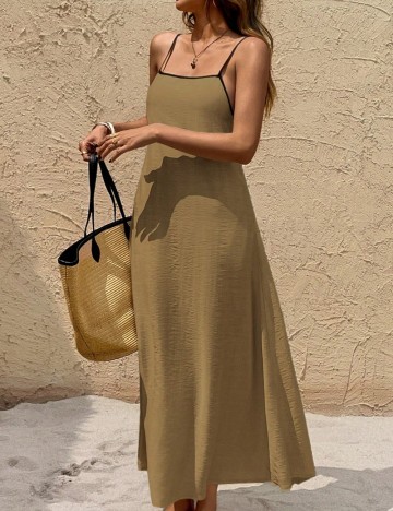 Rochie maxi Shein, maro