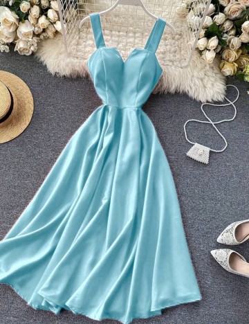 Rochie maxi Shein, albastru