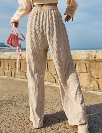 Pantaloni Shein, bej