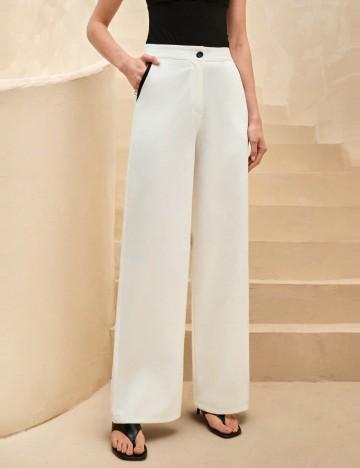 Pantaloni Shein, crem