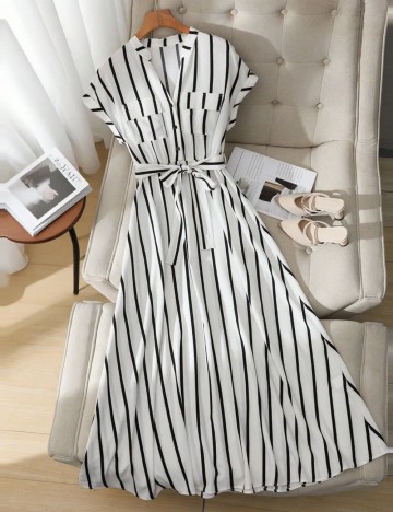 Rochie maxi Shein, mix culori