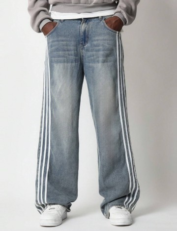 Jeans Shein, albastru