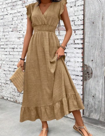 Rochie maxi Shein, maro