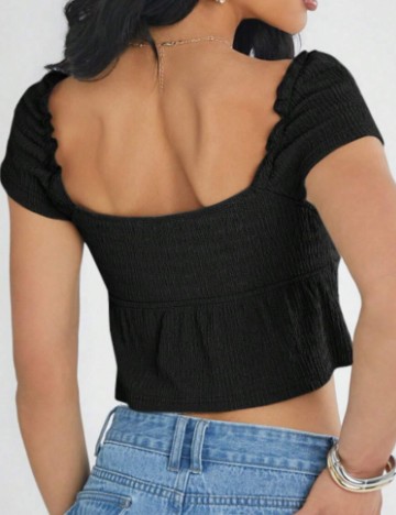 Top Shein, negru