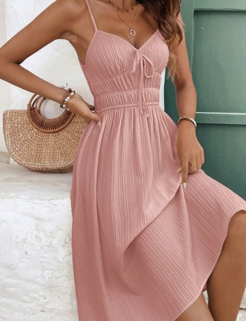 Rochie midi Shein, roz