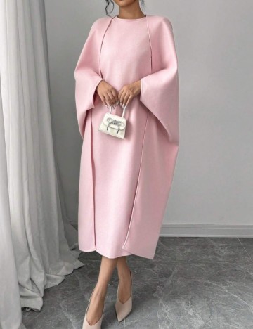 Set Rochie și Cardigan Shein, roz