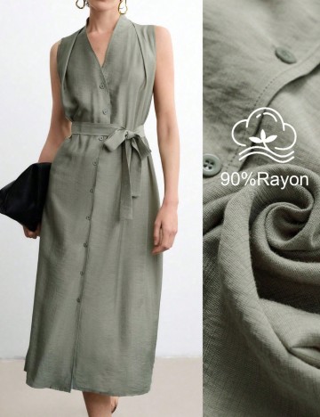 Rochie midi Shein, verde