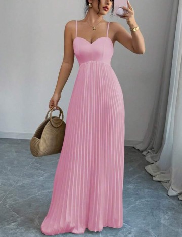 Rochie maxi Shein, roz