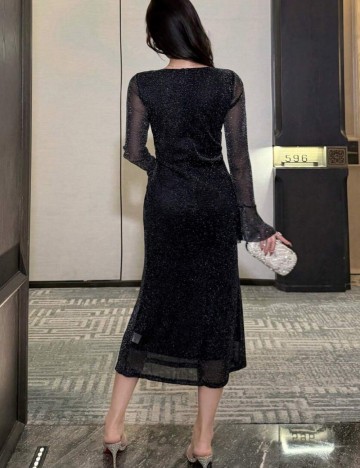 Rochie midi Shein DAZY, negru