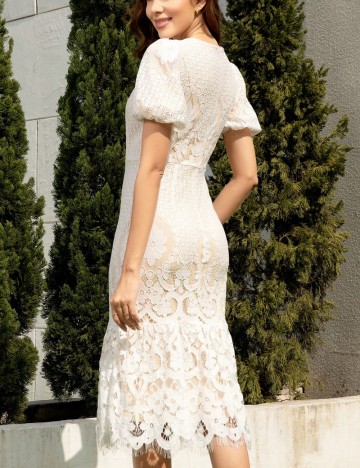 Rochie midi Shein, bej