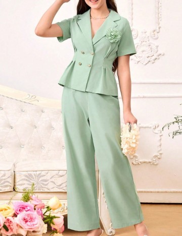 Compleu Shein, verde