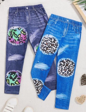 Set Colanti Shein, albastru