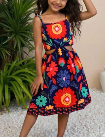 Rochie Shein, mix culori