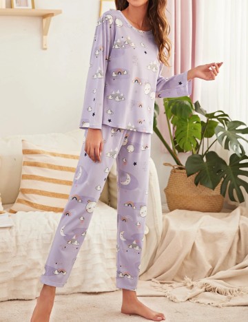 Compleu pijamale Shein, mix culori