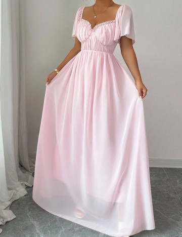 Rochie maxi Shein, roz