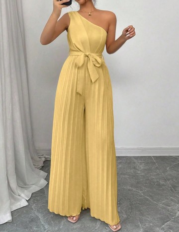 Salopetă lungă Shein, galben