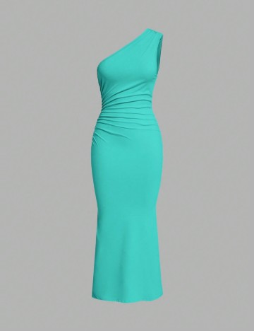 Rochie midi Shein, verde