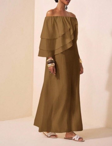 Rochie maxi Shein, maro