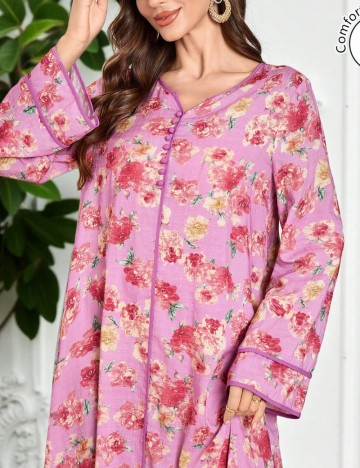 Rochie maxi Shein, roz