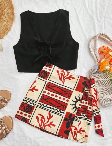 Compleu Shein, mix culori