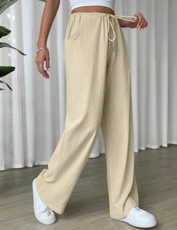 Pantaloni Shein, crem