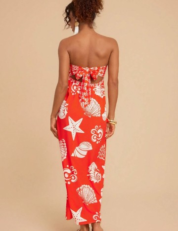 Rochie midi Shein, portocaliu