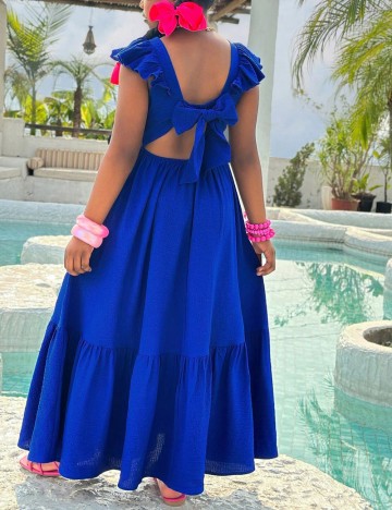 Rochie maxi Shein, albastru